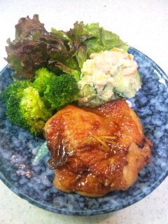 鶏モモ肉の生姜照り焼き-レシピのメイン写真