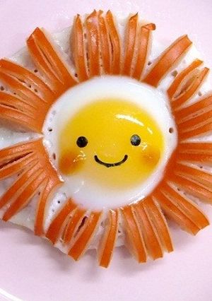 お弁当に！うずらとウインナーの太陽-レシピのメイン写真
