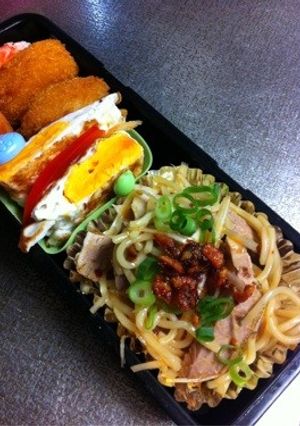 ナムル?風☆中華麺のラー油がらめ-レシピのメイン写真