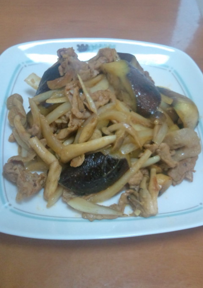 豚肉となすのカレー風味炒め-レシピのメイン写真