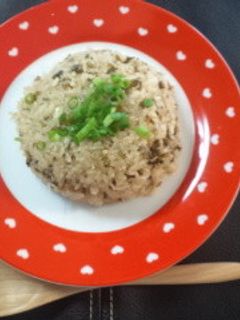 糸こんにゃくダイエット明太高菜チャーハン-レシピのメイン写真