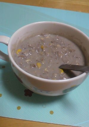 朝食に♡レンジで簡単ヘルシーリゾット-レシピのメイン写真