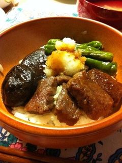 簡単ステーキ丼-レシピのメイン写真