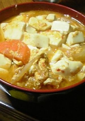 キムチ鍋とシメに豆腐雑炊-レシピのメイン写真