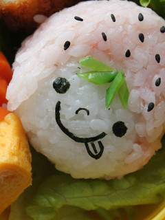 *キャラ弁*かわいい イチゴ姫-レシピのメイン写真