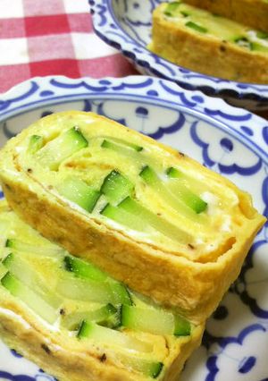 洋風卵焼き♪ズッキーニ♪-レシピのメイン写真