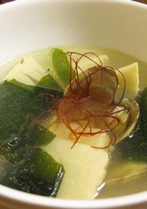 アサリと筍のスープ-レシピのメイン写真