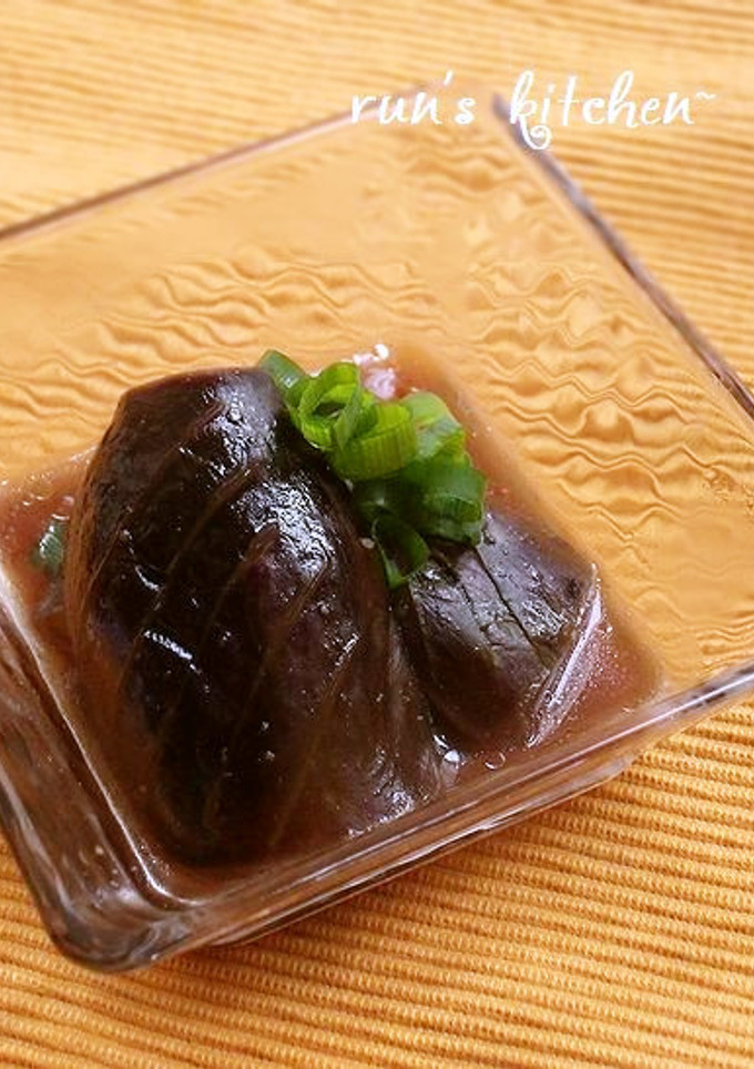 *揚げなすびの煮浸し*-レシピのメイン写真