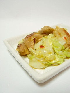 鶏もも肉とキャベツの中華甘味噌炒め-レシピのメイン写真