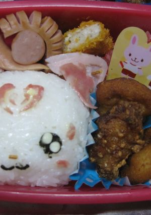 キャラ弁☆Ｓプリキュアのハミィ弁当♪-レシピのメイン写真