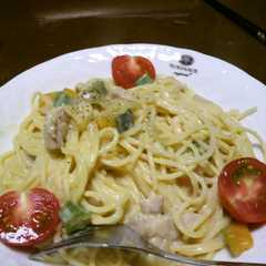 รูปของ 豆乳クリームスパ♪
