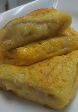 離乳食後期バナナサンドフレンチトースト☆-レシピのメイン写真