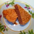 離乳食後期トマトパンケーキ(*^_^*)