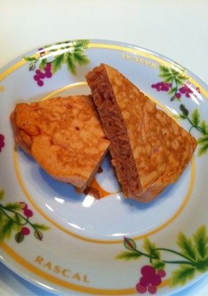 離乳食後期トマトパンケーキ(*^_^*)-レシピのメイン写真