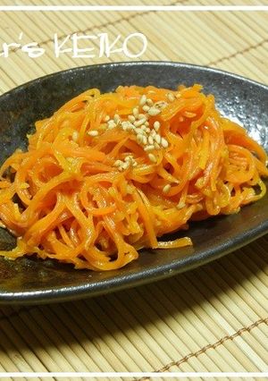 【農家のレシピ】千切りニンジンの味噌炒め-レシピのメイン写真