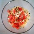 Pastaシリーズ①簡単すぎ夏冷製パスタ with トマト+アンチョビ+フェタチーズ