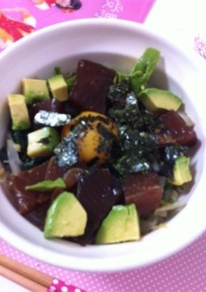 カフェごはん♡漬けナムル丼-レシピのメイン写真