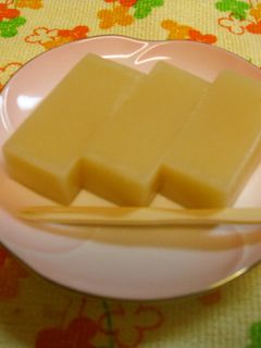 簡単!絶品!我が家のういろう-レシピのメイン写真