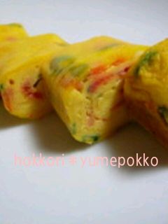お弁当に*桜えびとネギの卵焼き*-レシピのメイン写真