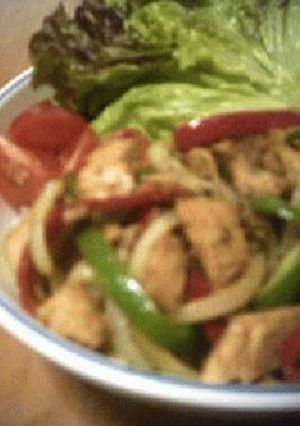 ツナ＋ピーマンのカレー丼-レシピのメイン写真