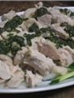 鶏のジェノバソースがけ-レシピのメイン写真