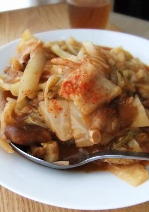 絶品★辛旨★アジア風おひとりランチ野菜餡-レシピのメイン写真