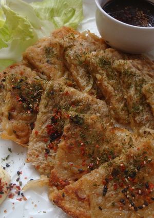 残り焼きそばでチヂミ-レシピのメイン写真