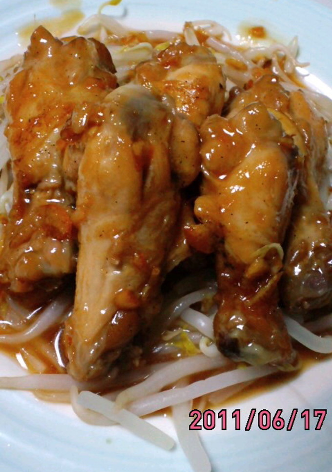 計量無で簡単美味しい鶏手羽ﾏﾏﾚｰﾄﾞ煮-レシピのメイン写真
