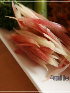 即席!みょうがの甘酢漬け-レシピのメイン写真
