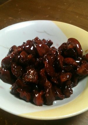 お酒のつまみ、ご飯のおかずにも！鳥もつ煮-レシピのメイン写真