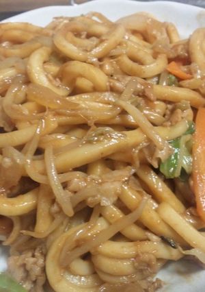 みそ焼きうどん-レシピのメイン写真