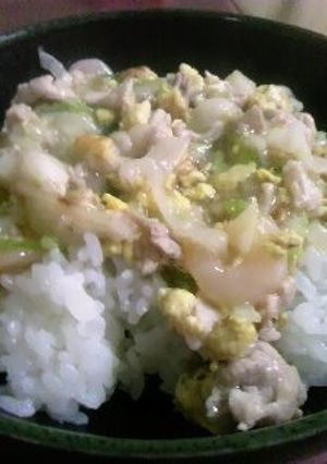 簡単中華丼-レシピのメイン写真