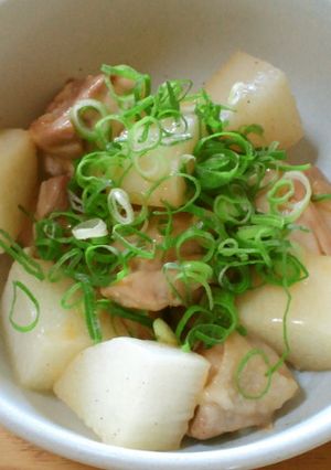 鶏肉と長いものシンプル炒め-レシピのメイン写真