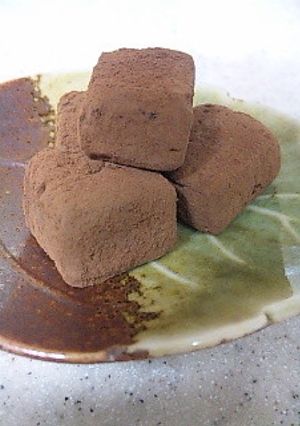 生チョコ♡♥-レシピのメイン写真