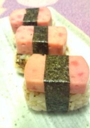 ☆お手軽なんちゃってスパムお寿司☆-レシピのメイン写真