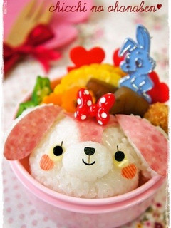 *キャラ弁* たれ耳うさちゃん♪-レシピのメイン写真