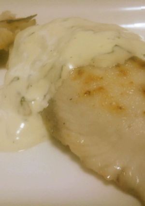 白身魚のムニエル　バジルソース-レシピのメイン写真