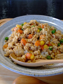 優しい味☆鶏と豆腐のそぼろご飯-レシピのメイン写真