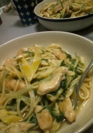 筍のバター醤油パスタ-レシピのメイン写真