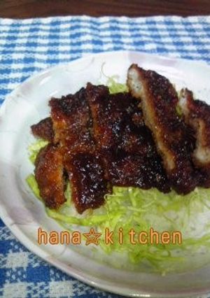 なんちゃって☆ソースカツ丼-レシピのメイン写真