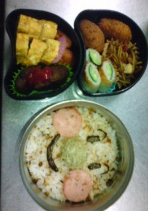 キャラ弁簡単アンパンマン弁当-レシピのメイン写真