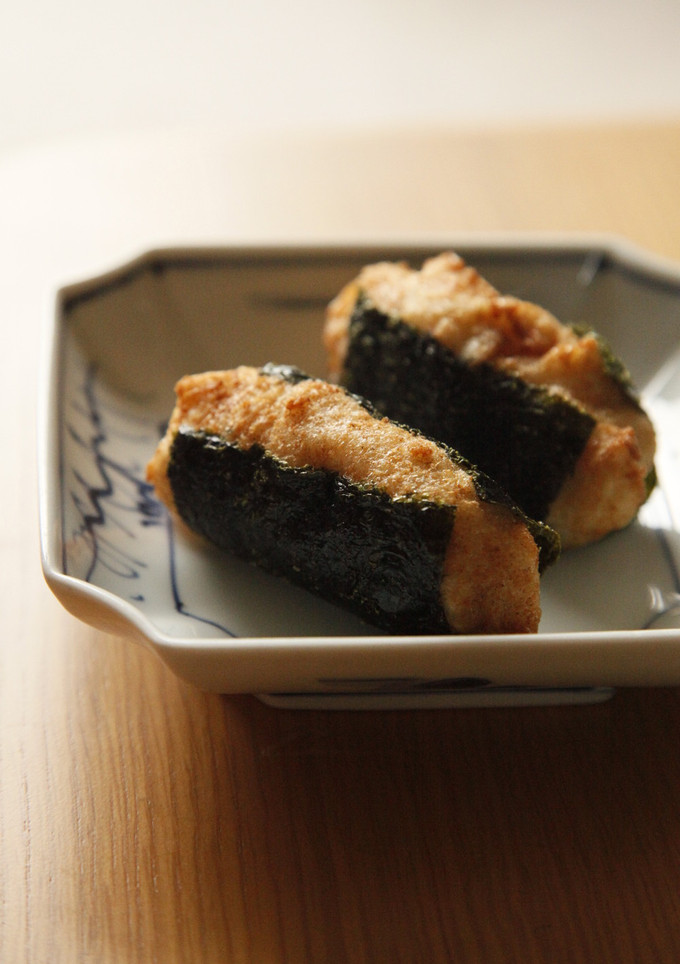 とろろ芋とおからの磯辺揚げ-レシピのメイン写真
