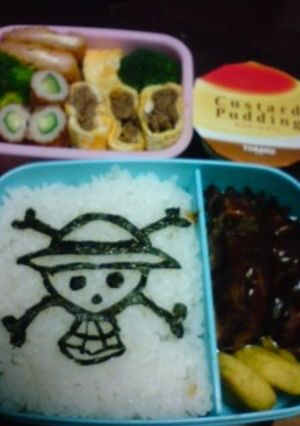 キャラ弁ワンピース弁当-レシピのメイン写真