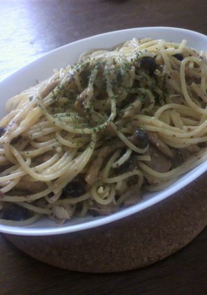 マスタードクリームパスタ-レシピのメイン写真