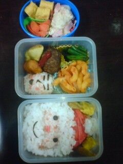 キャラ弁サンタクロース弁当-レシピのメイン写真