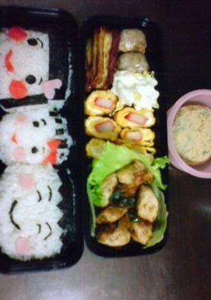 お弁当 カニカマの卵焼き-レシピのメイン写真