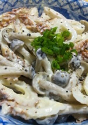 ちくわとしめじのわさびマヨあえ-レシピのメイン写真