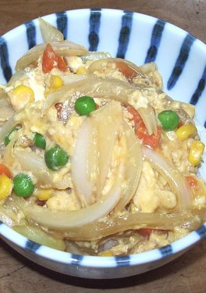 かんたん卵丼、親子丼（めんつゆ味）-レシピのメイン写真