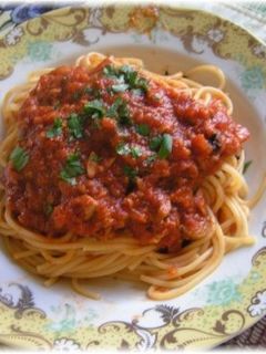 缶詰で簡単!ツナトマトソーススパゲッティ-レシピのメイン写真