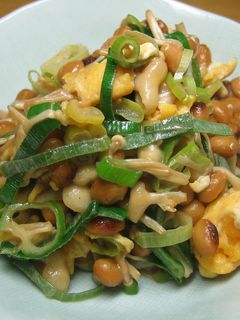 納豆のバター炒め-レシピのメイン写真